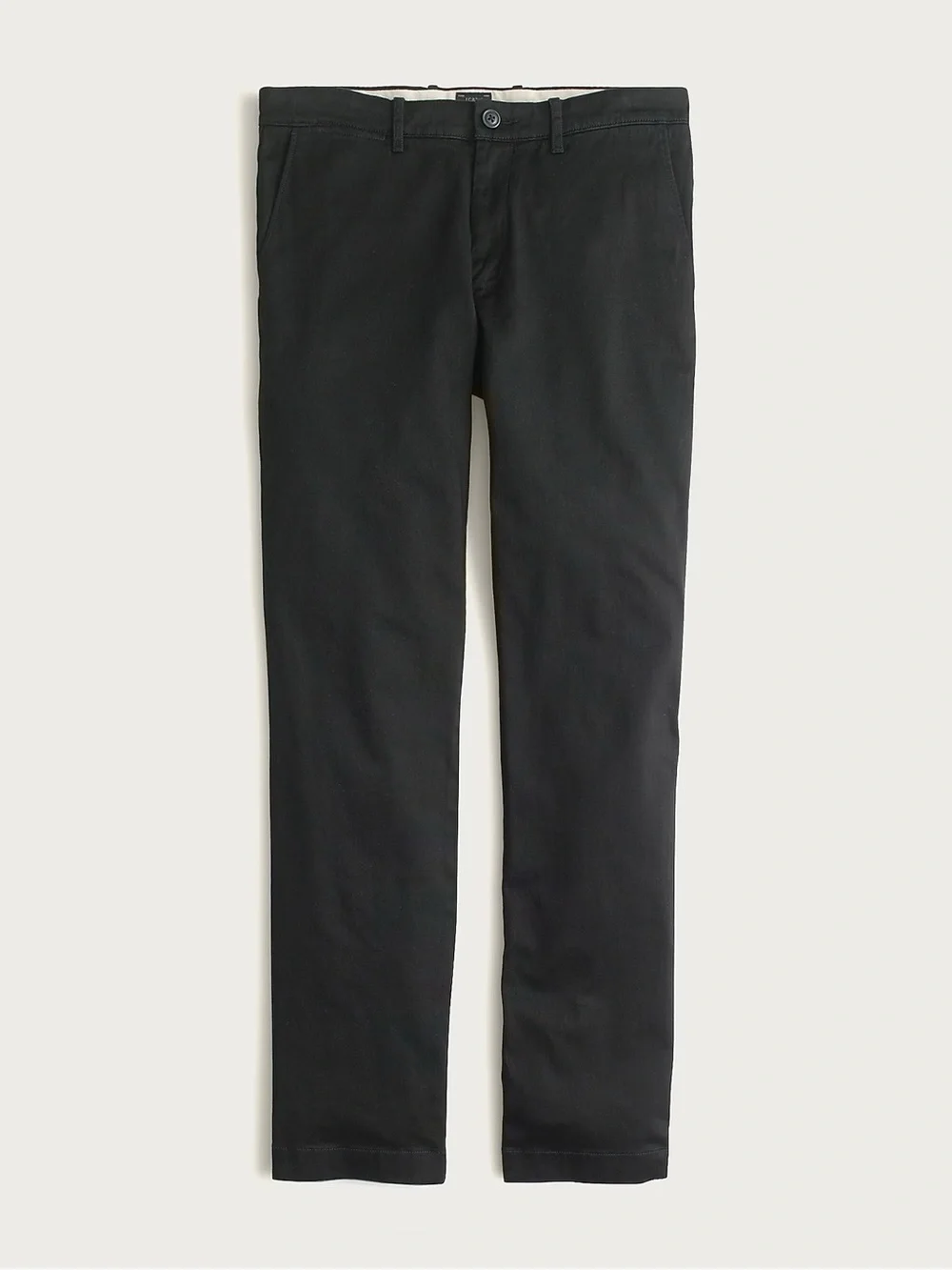 J. Crew 770M Straight-fit stretch chino pant in Black Size 34/32 NWT $98 AR886